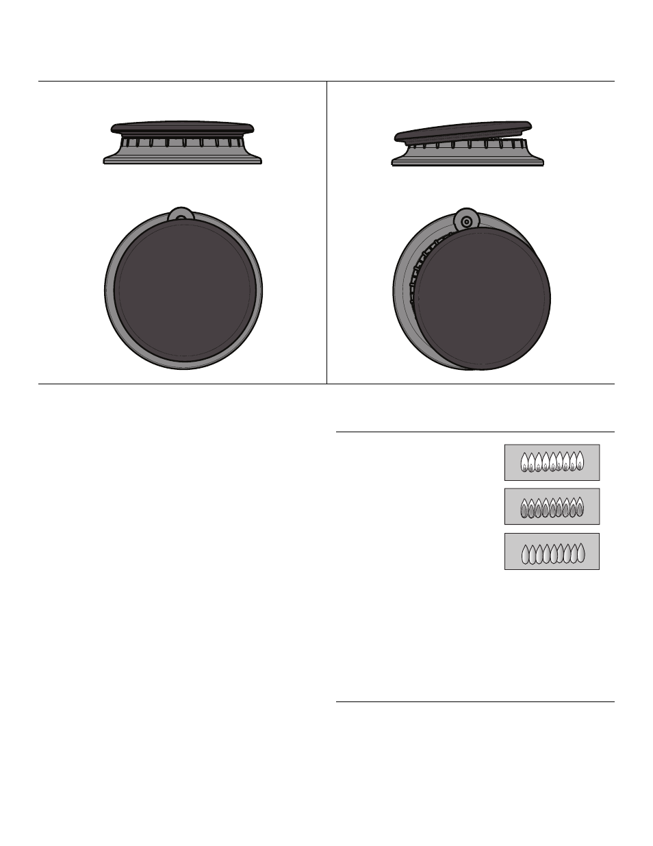 Figura 10: colocación de la tapa de la hornilla, Verificación final | Bosch NGM User Manual | Page 30 / 32