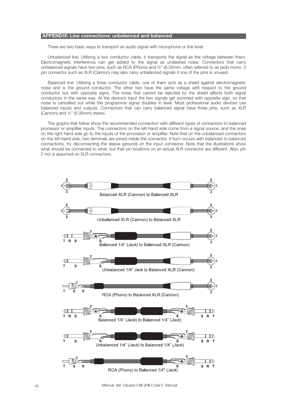 D.A.S. Audio SX-218A User Manual | Page 16 / 17