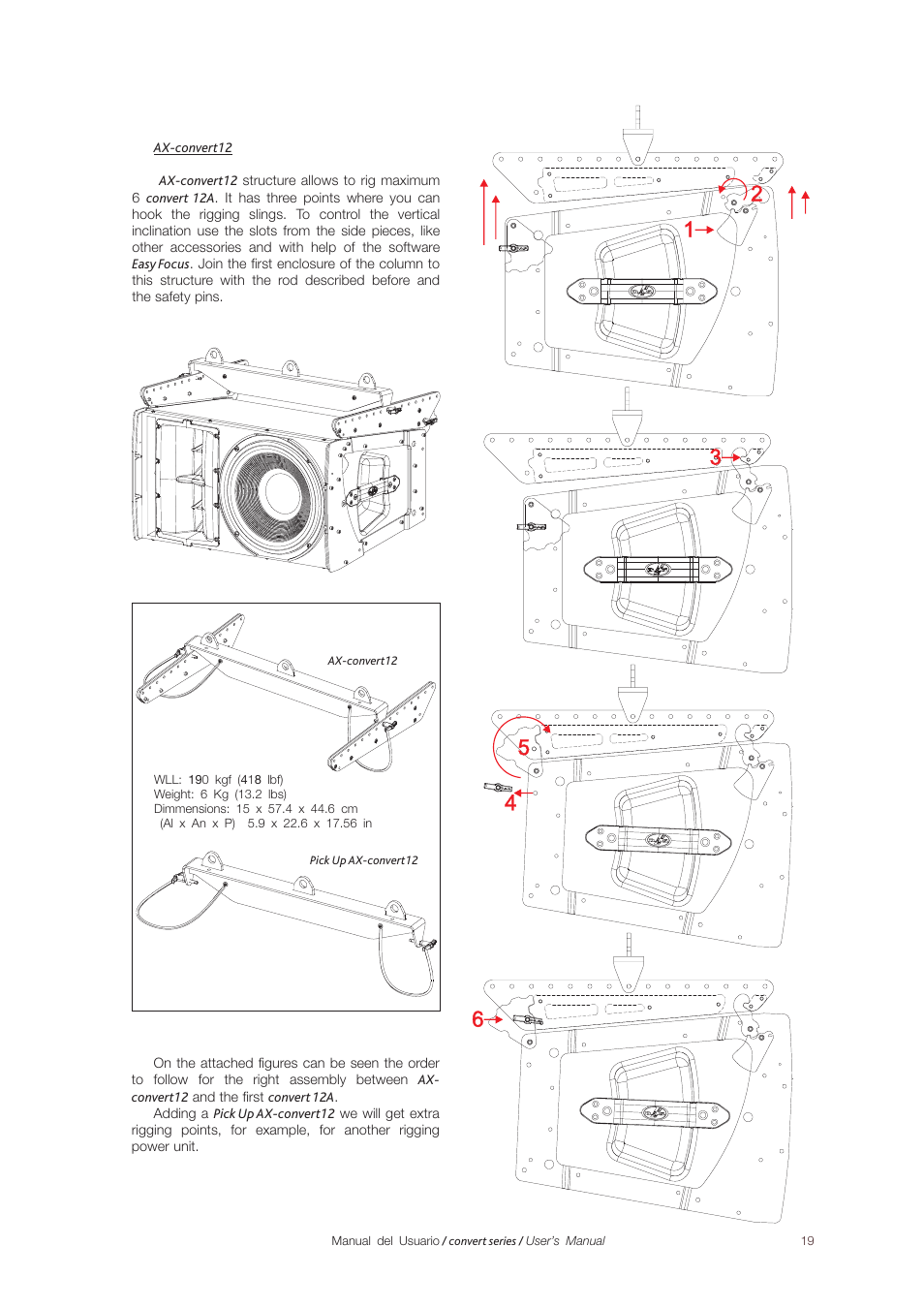 D.A.S. Audio Convert 12A User Manual | Page 19 / 23