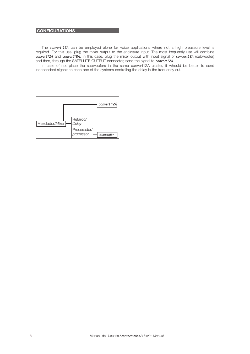 D.A.S. Audio Convert 12A User Manual | Page 8 / 23