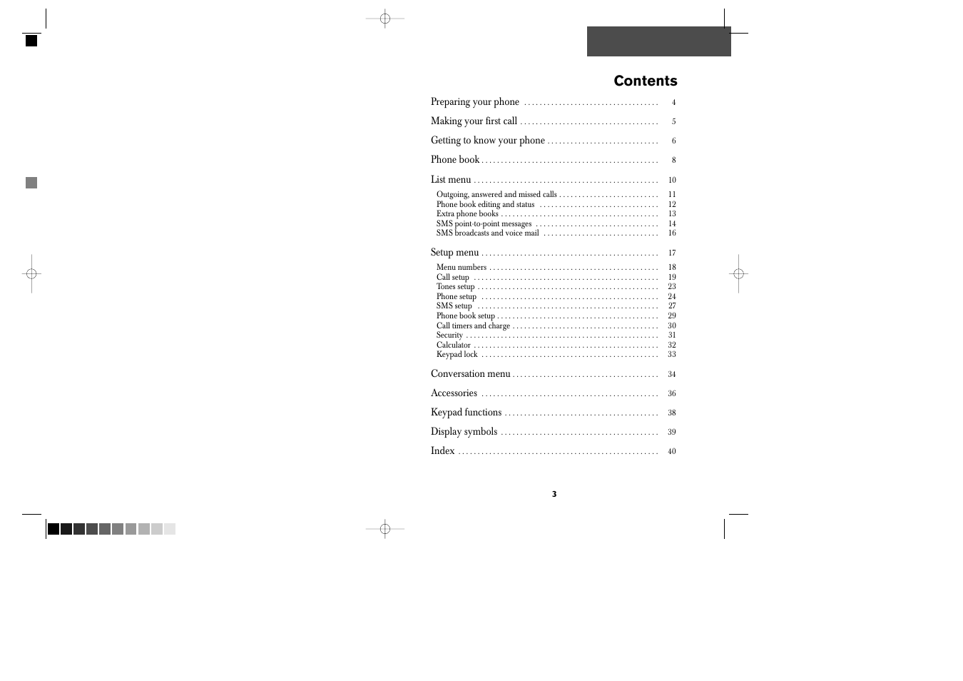 Bosch GSM 509 User Manual | Page 3 / 22