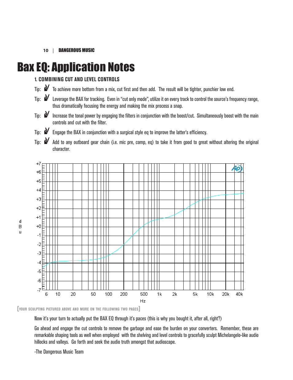 Dangerous Music BAX EQ User Manual | Page 14 / 19