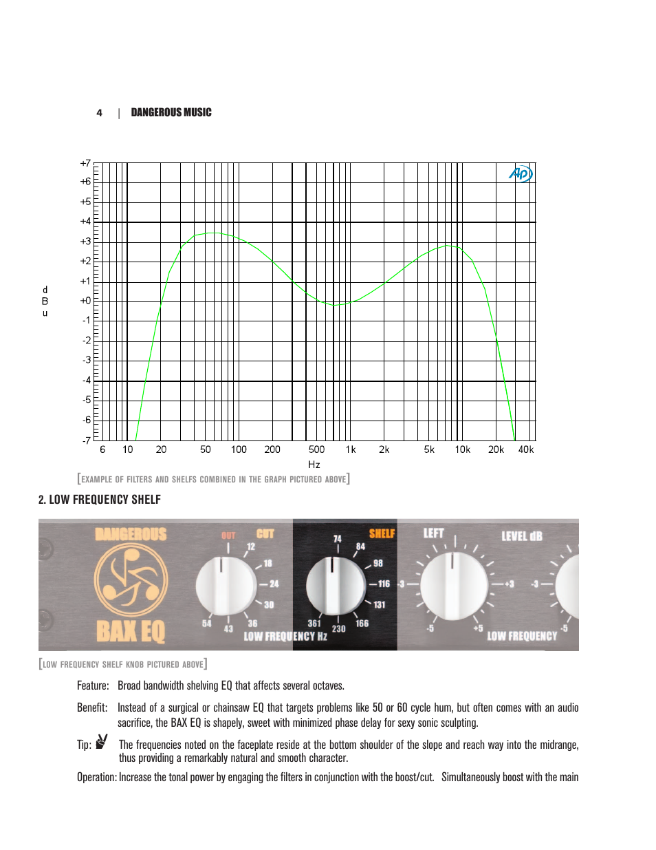 Dangerous Music BAX EQ User Manual | Page 8 / 19