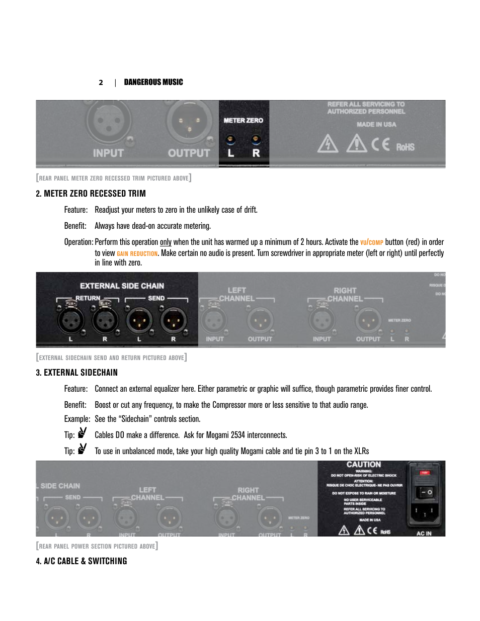 Dangerous Music Compressor User Manual | Page 6 / 19