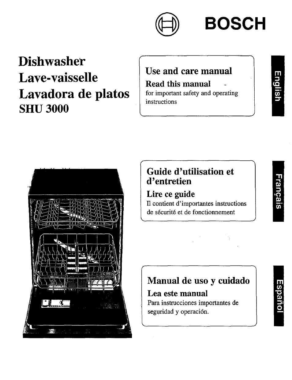 Bosch SHU 3000 User Manual | 18 pages