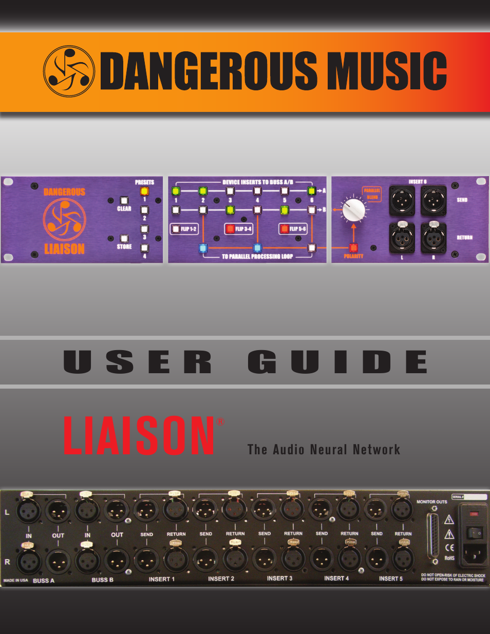 Dangerous Music Liaison User Manual | 24 pages