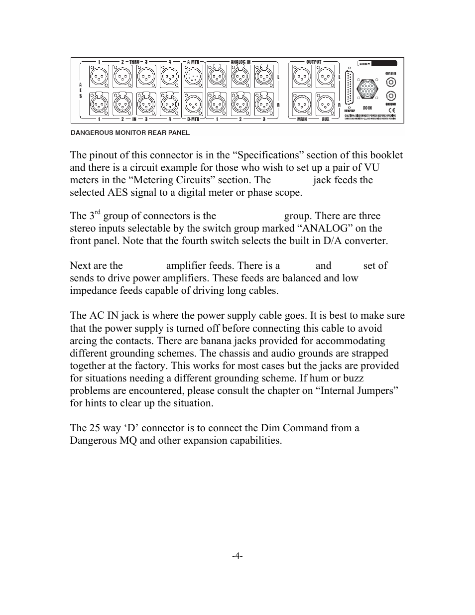 Mon newpg4.doc | Dangerous Music Monitor User Manual | Page 4 / 11