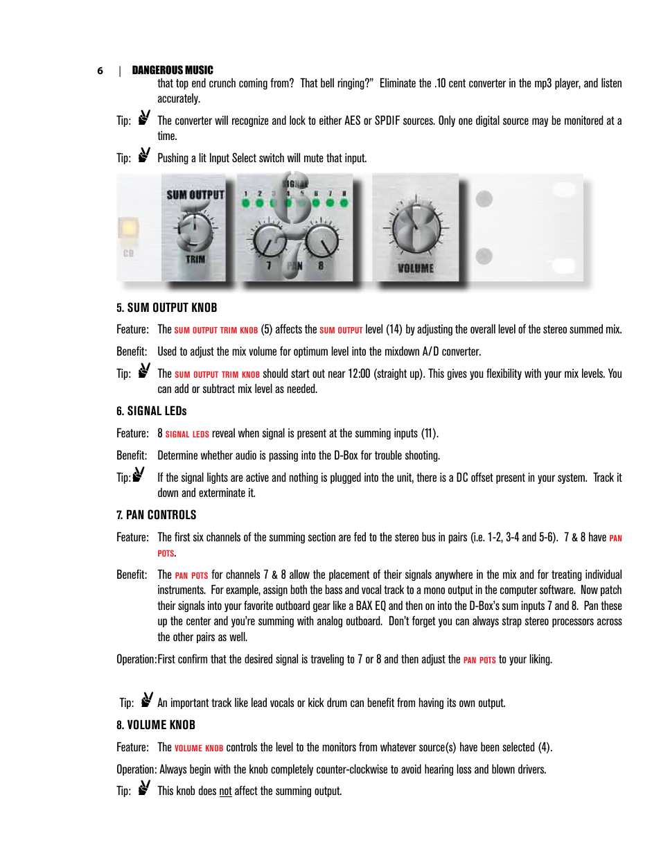 Dangerous Music D-Box User Manual | Page 8 / 22