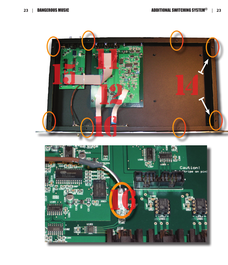 Dangerous Music Additional Switching System User Manual | Page 25 / 30