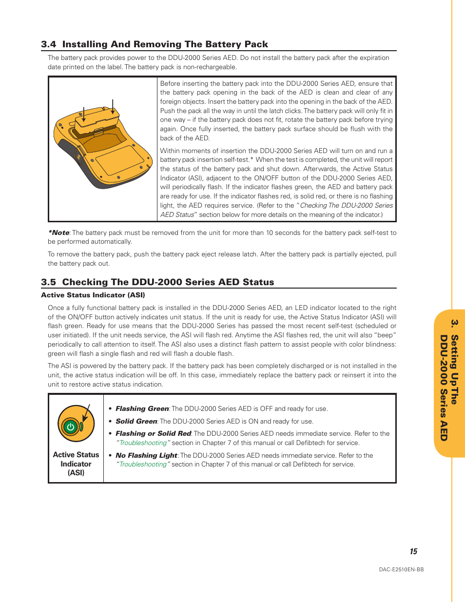 Defibtech DDU-2450 Series User Manual User Manual | Page 15 / 65