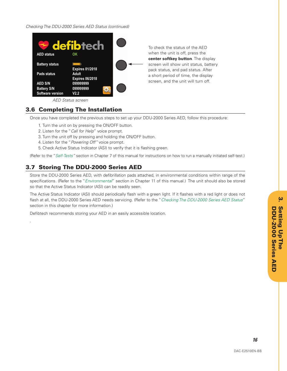 Defibtech DDU-2450 Series User Manual User Manual | Page 16 / 65