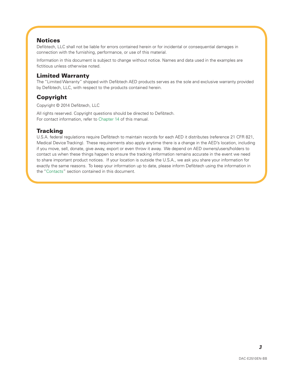 Defibtech DDU-2450 Series User Manual User Manual | Page 3 / 65