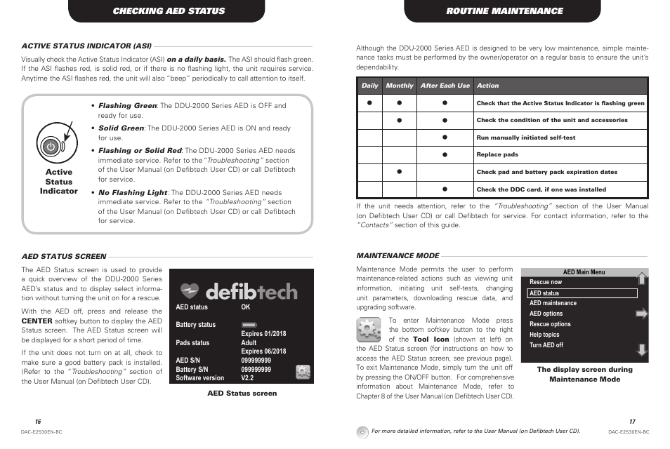 Defibtech DDU-2450 Series Operating Guide User Manual | Page 9 / 14