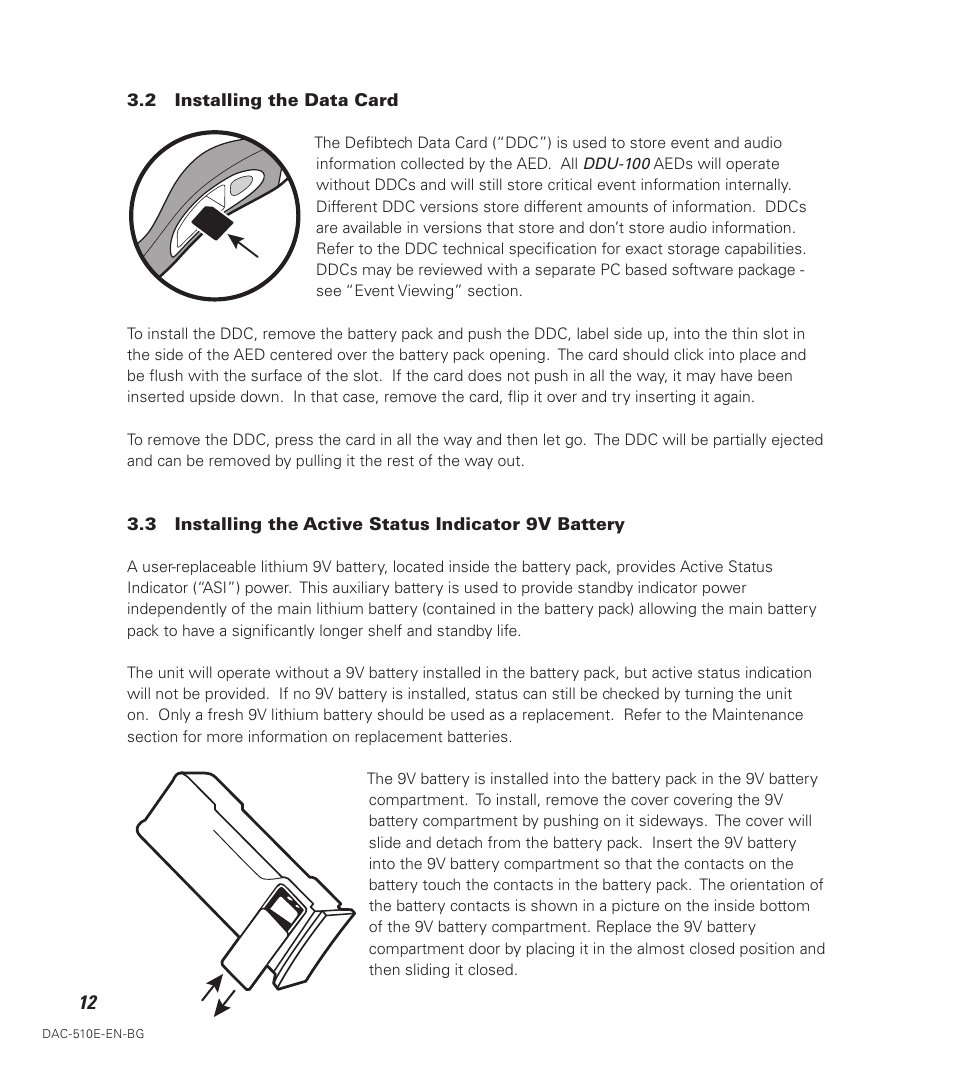 Defibtech DDU-100 Series User Manual | Page 20 / 74