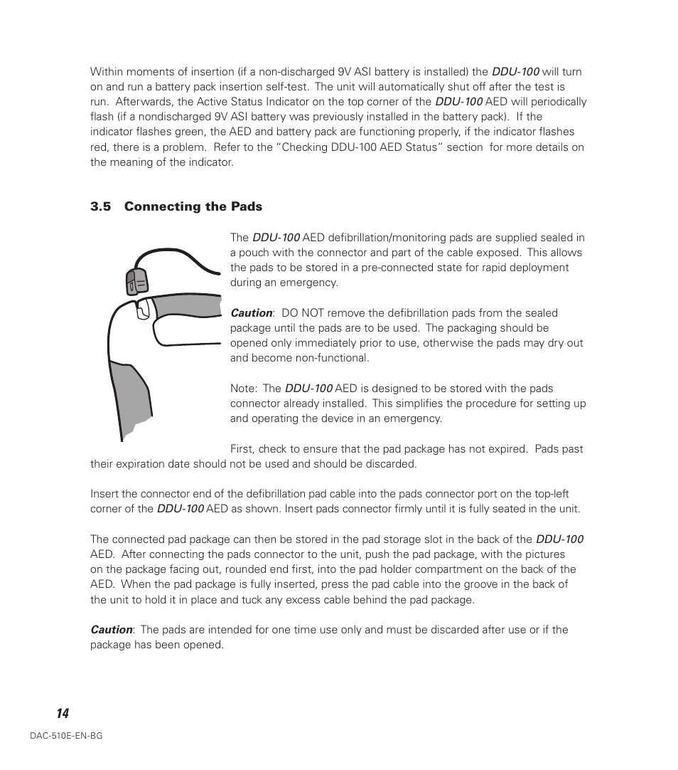 Defibtech DDU-100 Series User Manual | Page 22 / 74