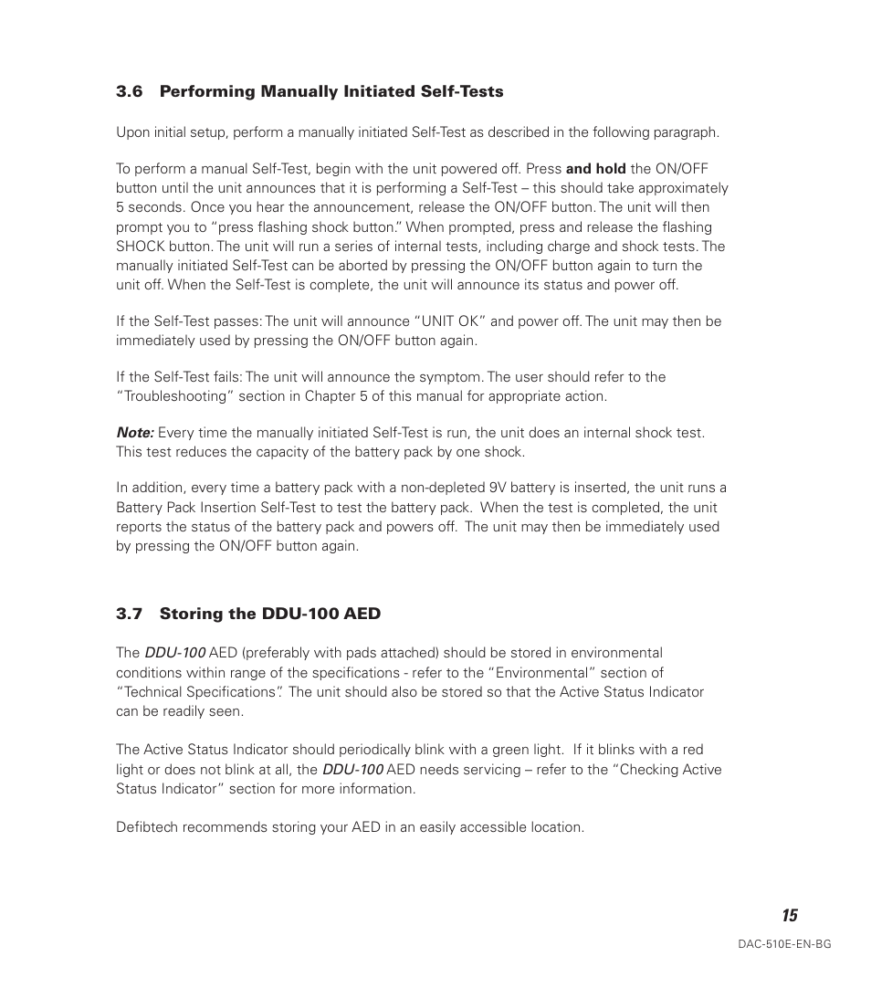 Defibtech DDU-100 Series User Manual | Page 23 / 74