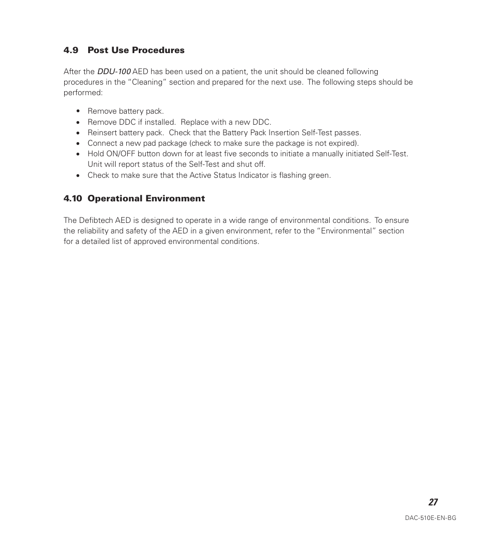 Defibtech DDU-100 Series User Manual | Page 35 / 74