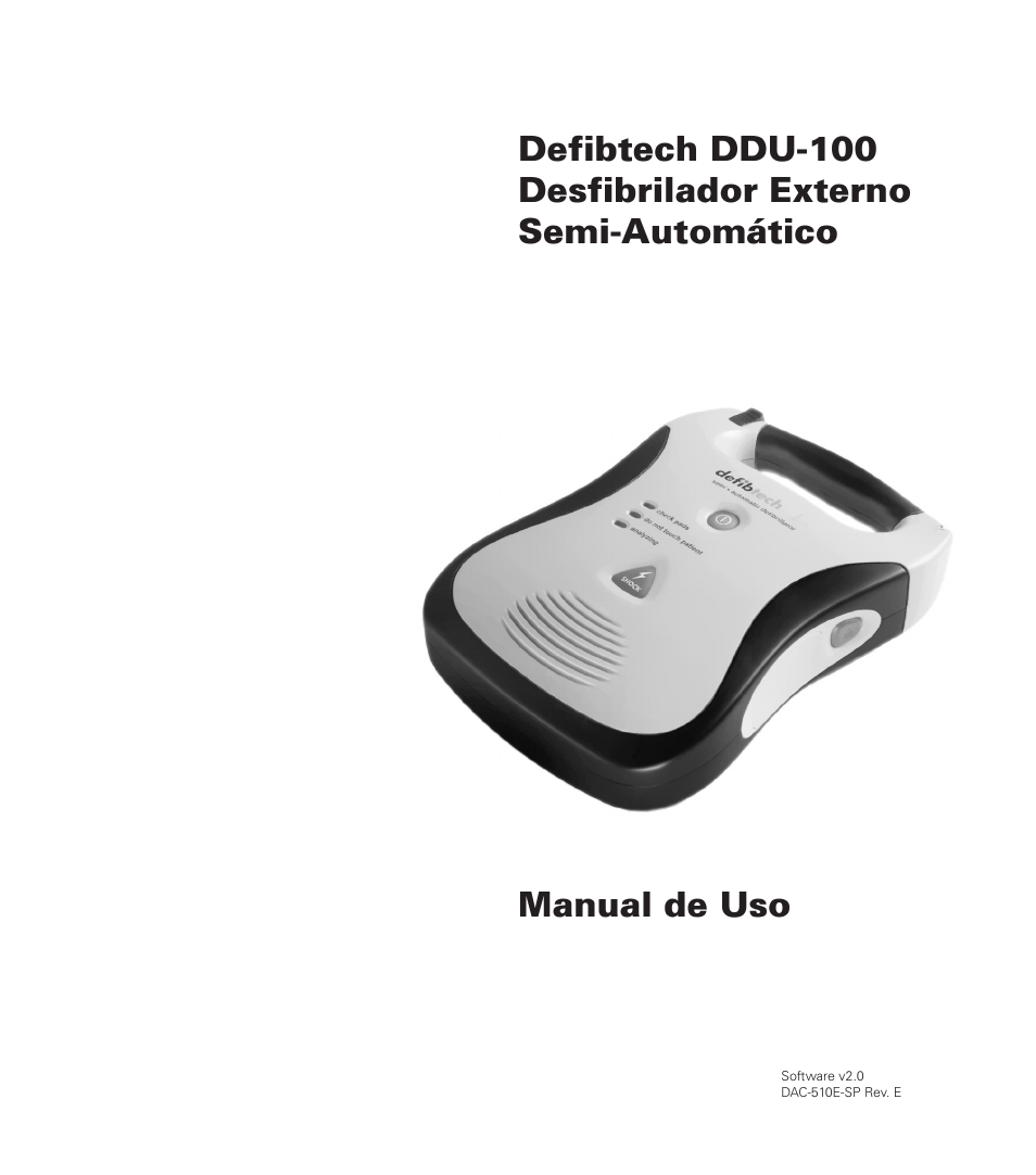 Defibtech DDU-100 Series User Manual | 65 pages