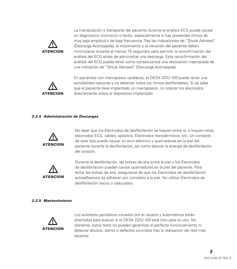 Defibtech DDU-100 Series User Manual | Page 17 / 65