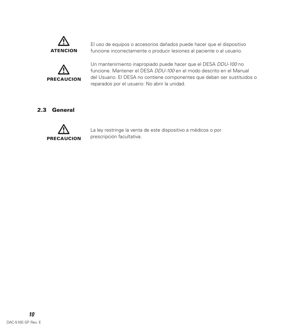 Defibtech DDU-100 Series User Manual | Page 18 / 65