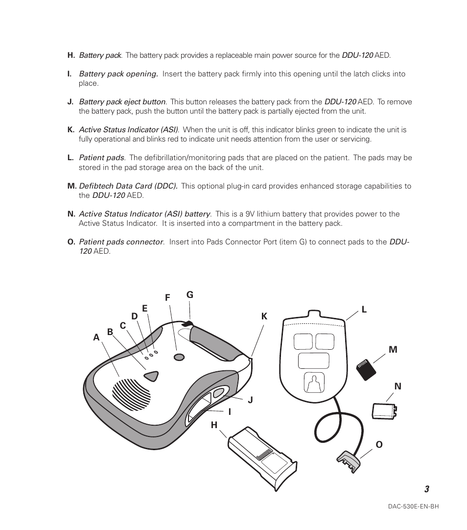 Defibtech DDU-120 Series User Manual | Page 11 / 72