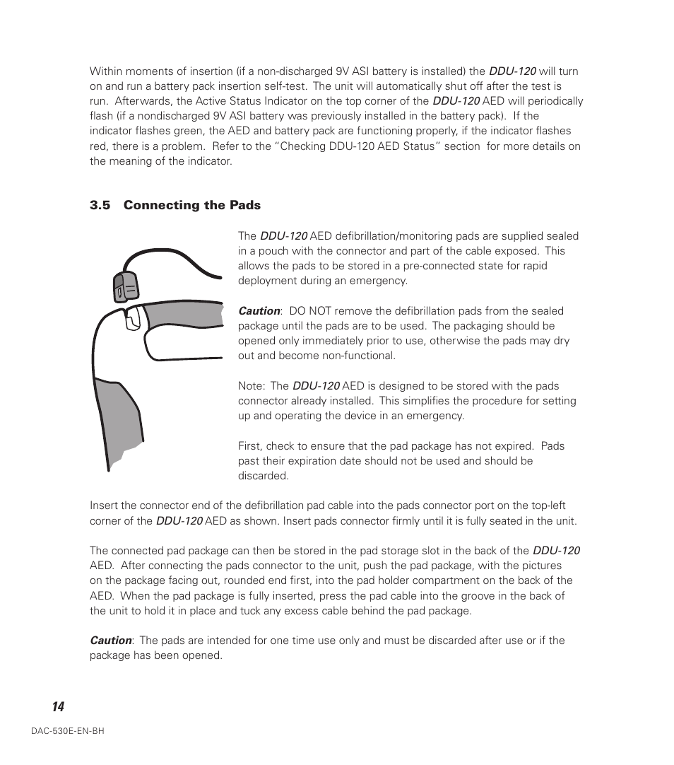 Defibtech DDU-120 Series User Manual | Page 22 / 72