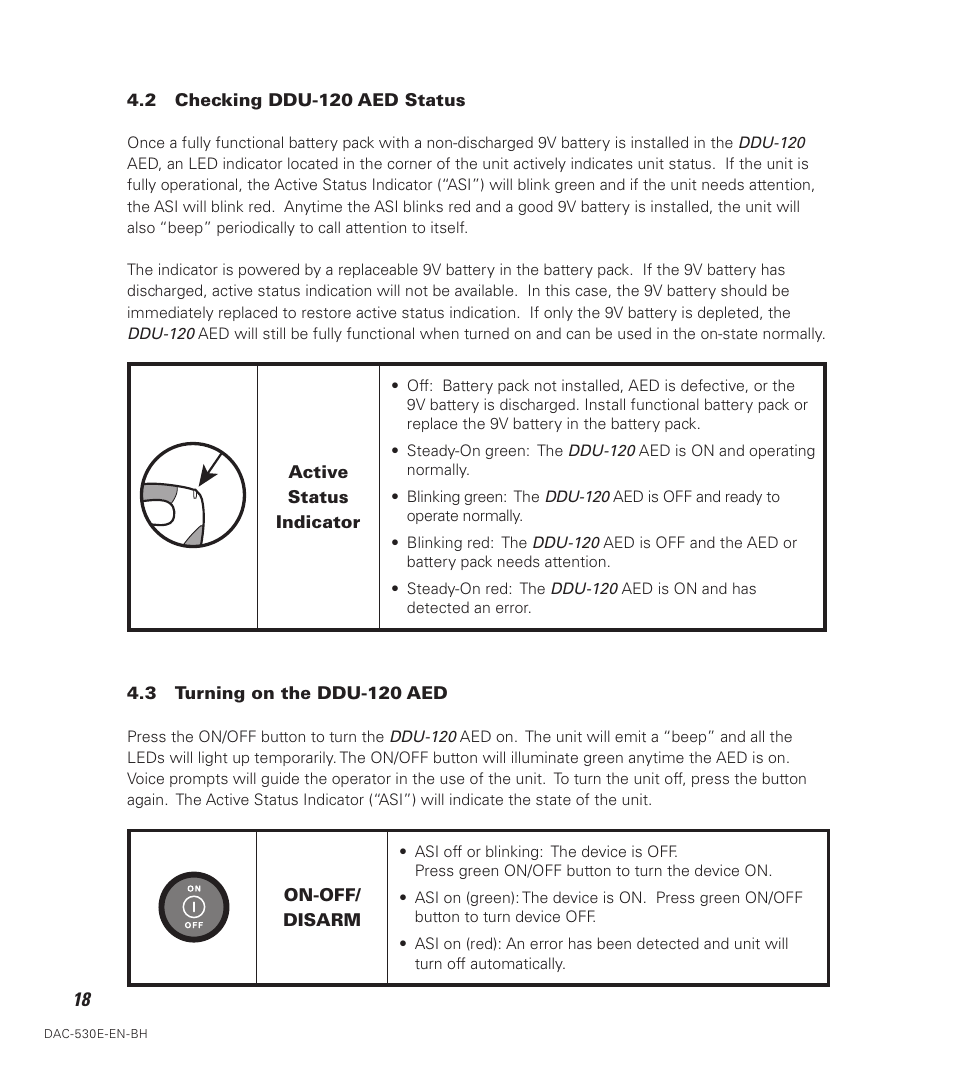 Defibtech DDU-120 Series User Manual | Page 26 / 72