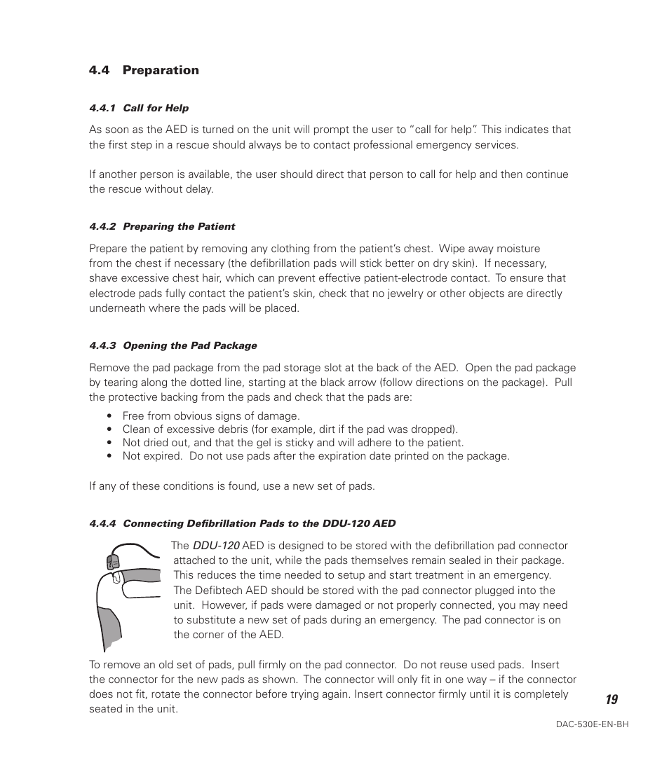 Defibtech DDU-120 Series User Manual | Page 27 / 72