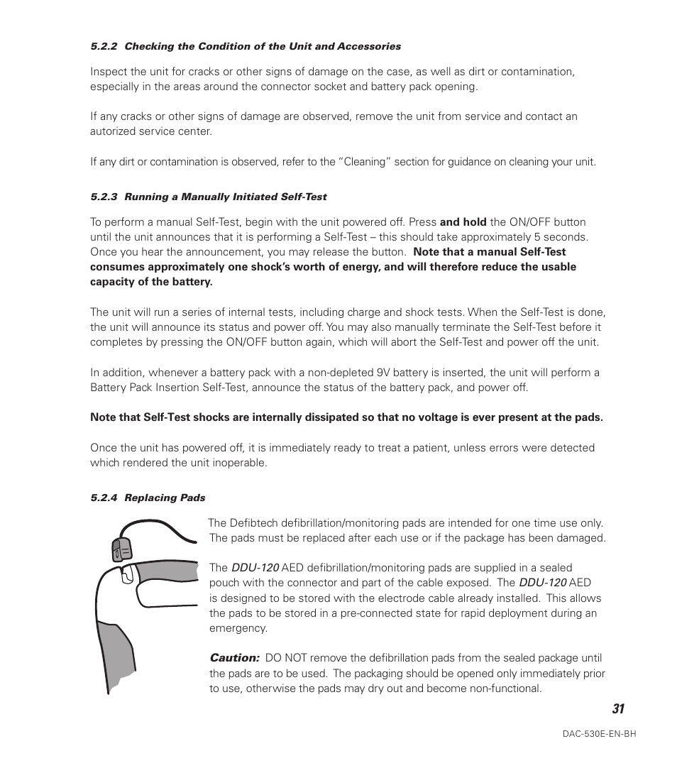 Defibtech DDU-120 Series User Manual | Page 39 / 72