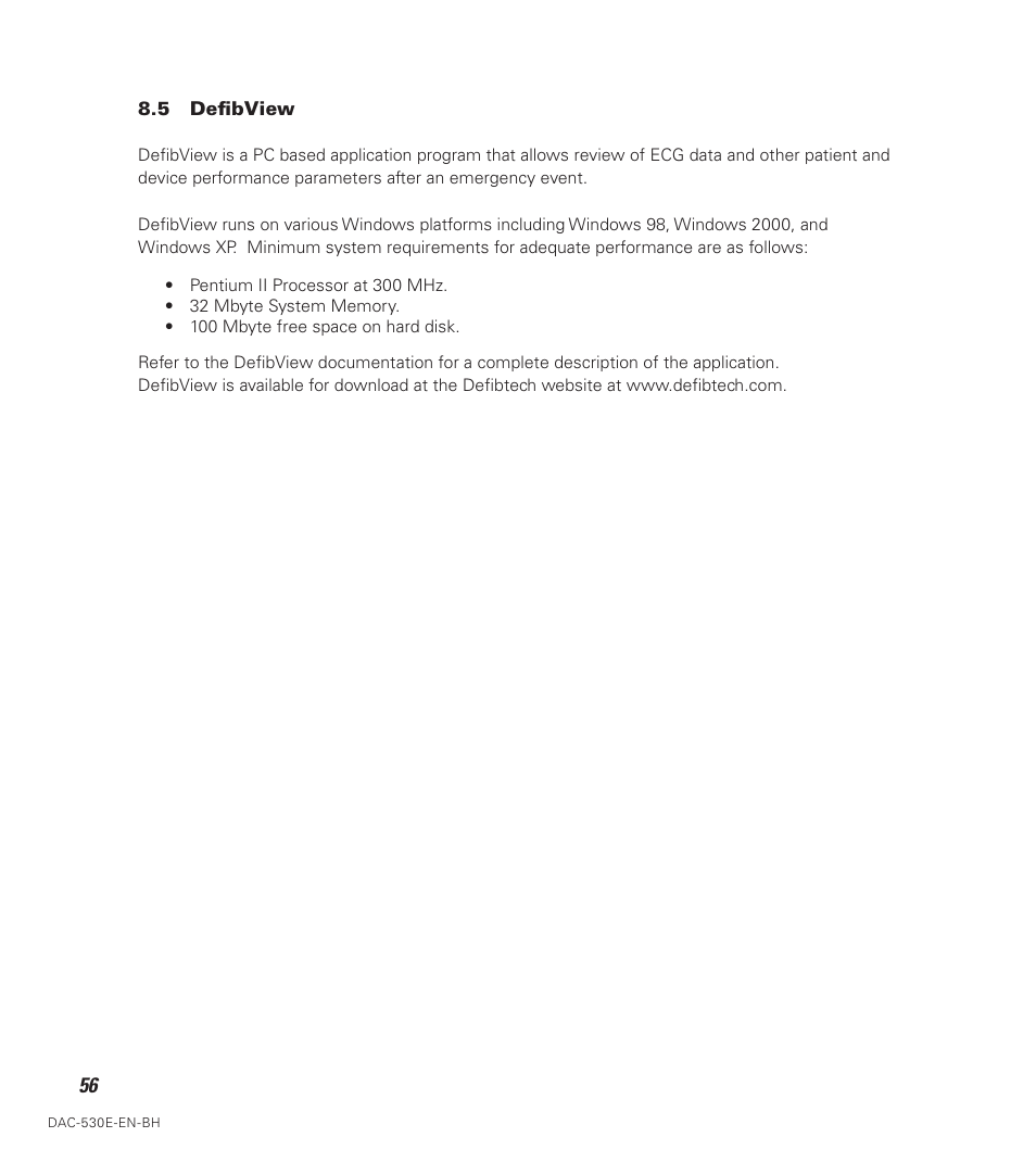 Defibtech DDU-120 Series User Manual | Page 64 / 72