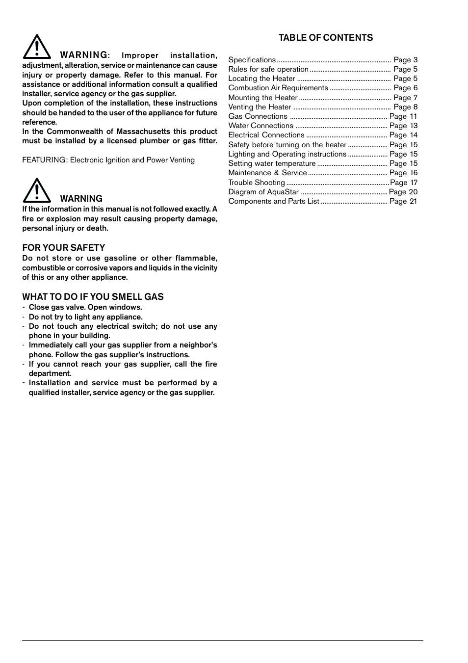 Bosch GWH 425 EF User Manual | Page 2 / 26