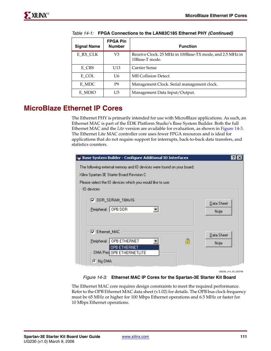 Microblaze ethernet ip cores | Digilent 410-087P-KIT User Manual | Page 111 / 164