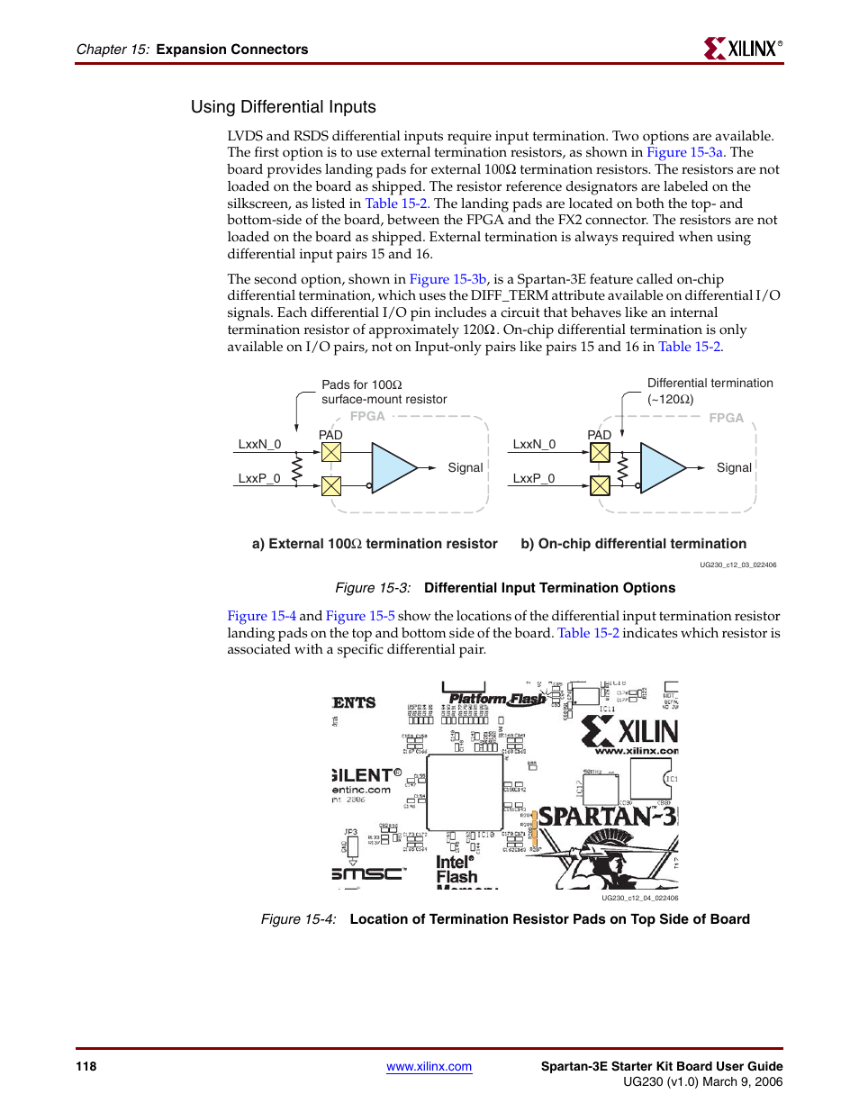 Using differential inputs | Digilent 410-087P-KIT User Manual | Page 118 / 164