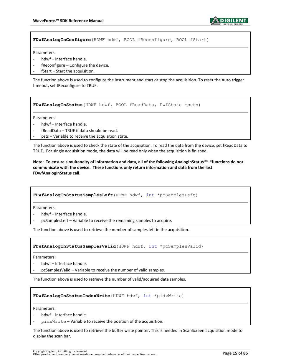 Digilent WaveForms User Manual | Page 15 / 85