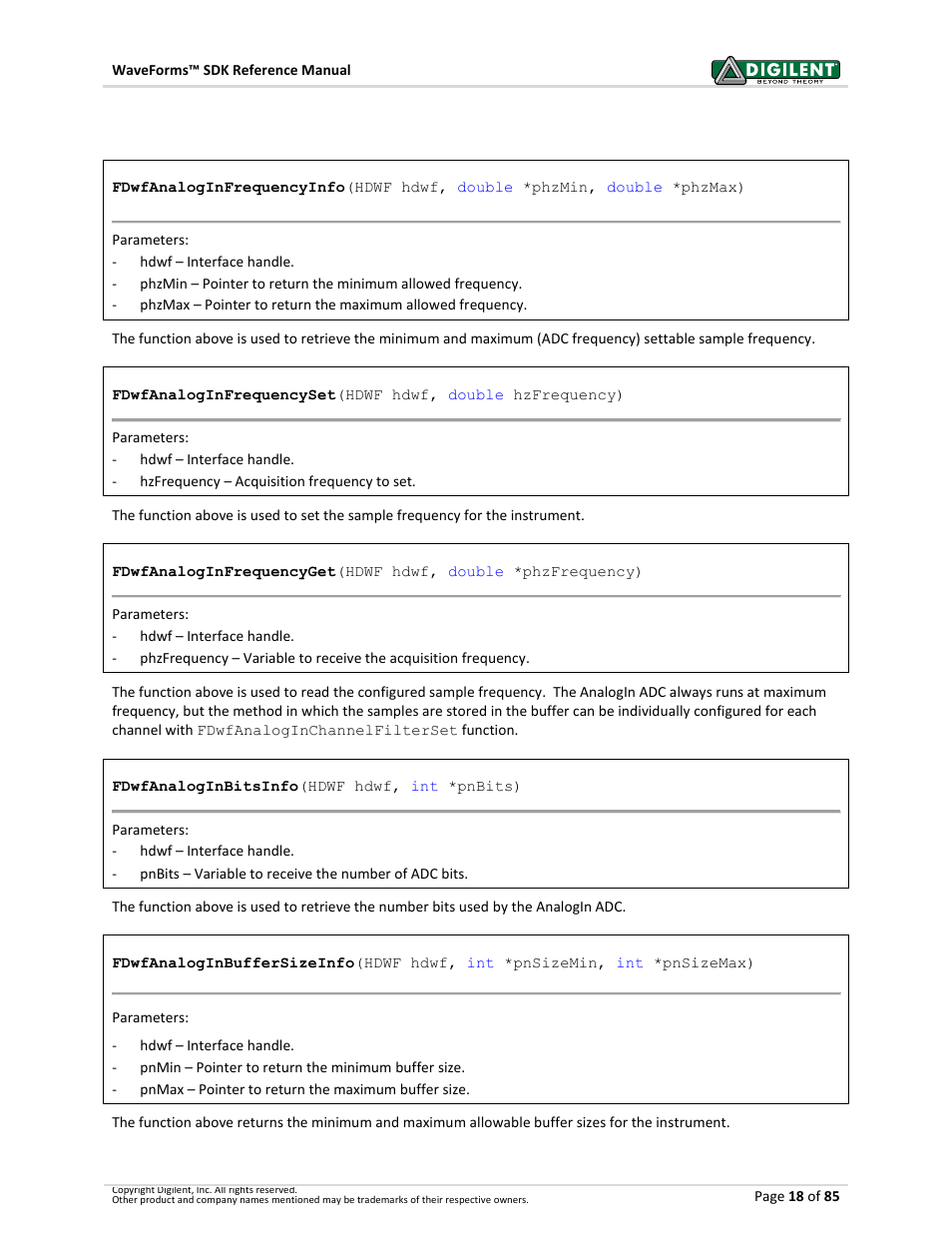 2 configuration, Configuration | Digilent WaveForms User Manual | Page 18 / 85