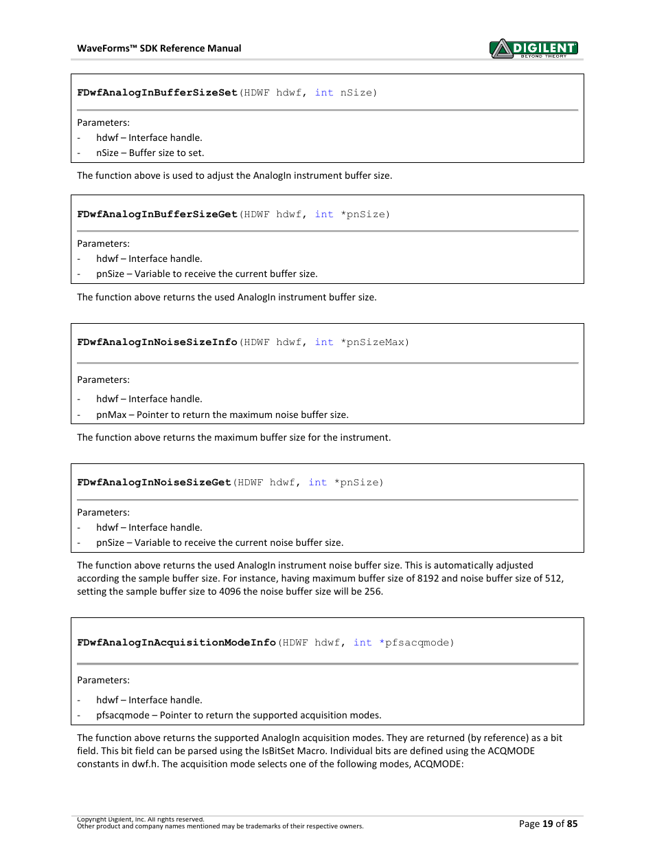 Digilent WaveForms User Manual | Page 19 / 85