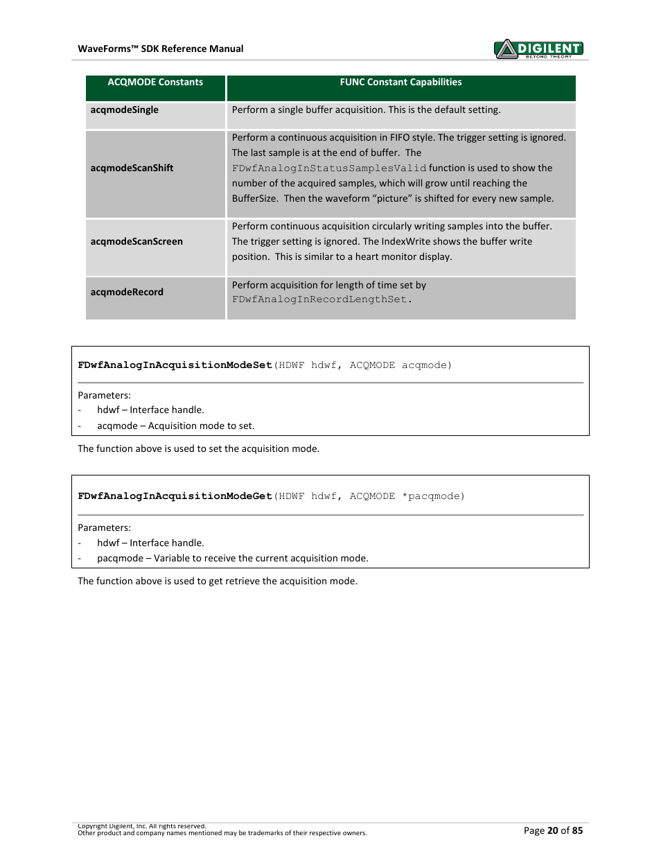 Digilent WaveForms User Manual | Page 20 / 85