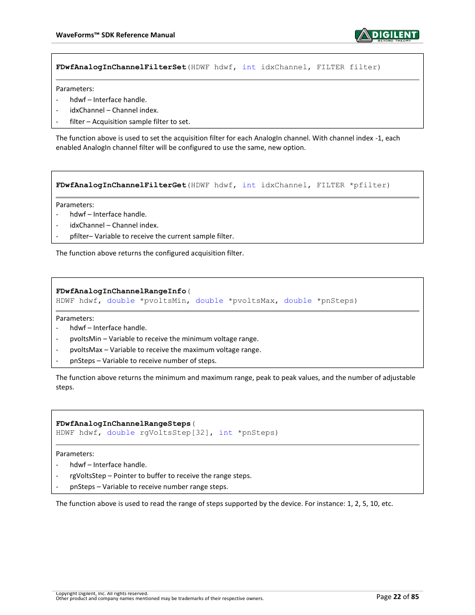 Digilent WaveForms User Manual | Page 22 / 85