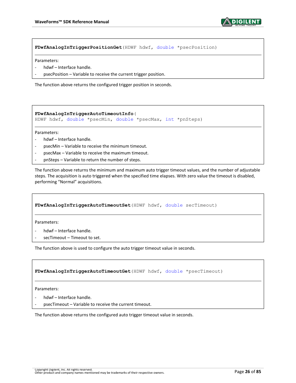 Digilent WaveForms User Manual | Page 26 / 85