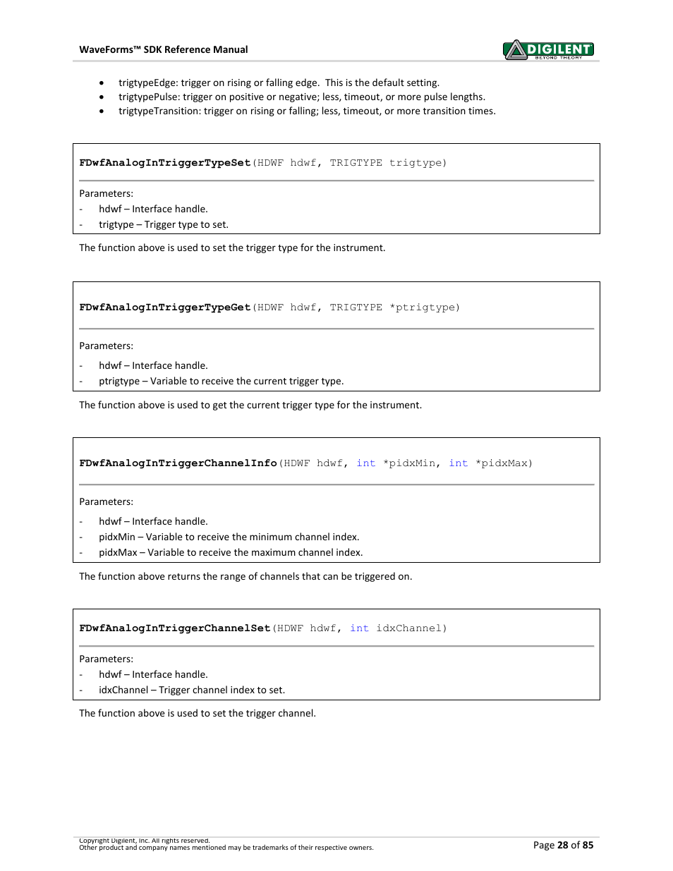 Digilent WaveForms User Manual | Page 28 / 85