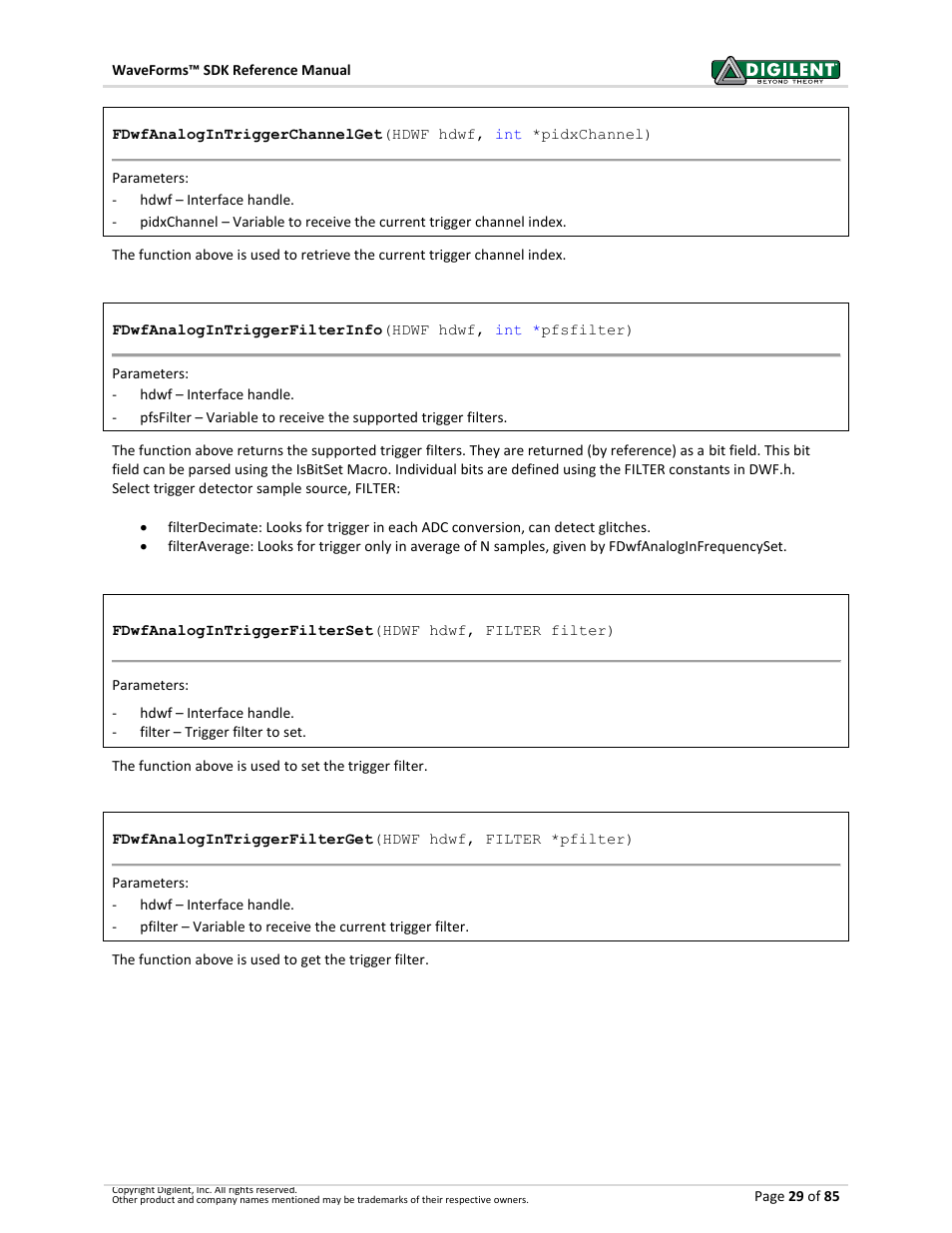 Digilent WaveForms User Manual | Page 29 / 85