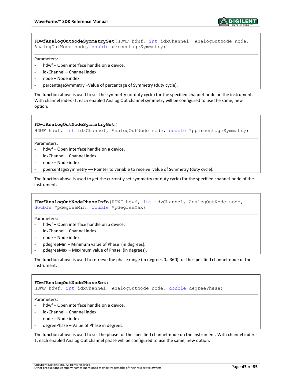 Digilent WaveForms User Manual | Page 43 / 85
