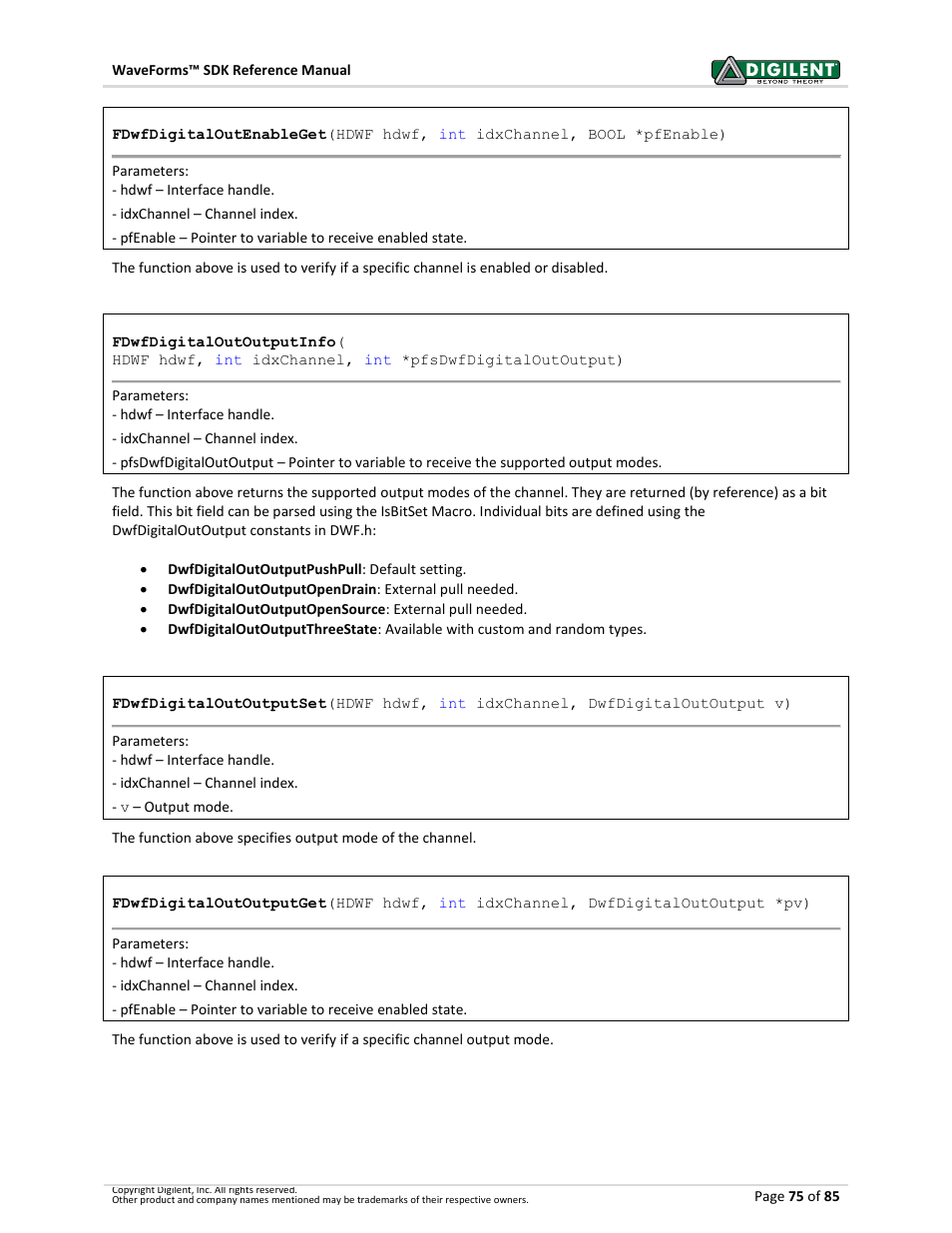 Digilent WaveForms User Manual | Page 75 / 85