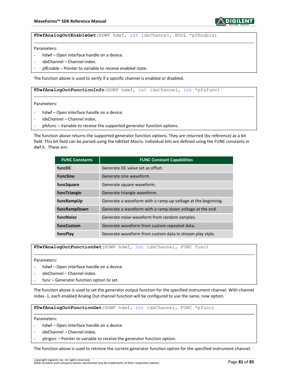 Digilent WaveForms User Manual | Page 81 / 85