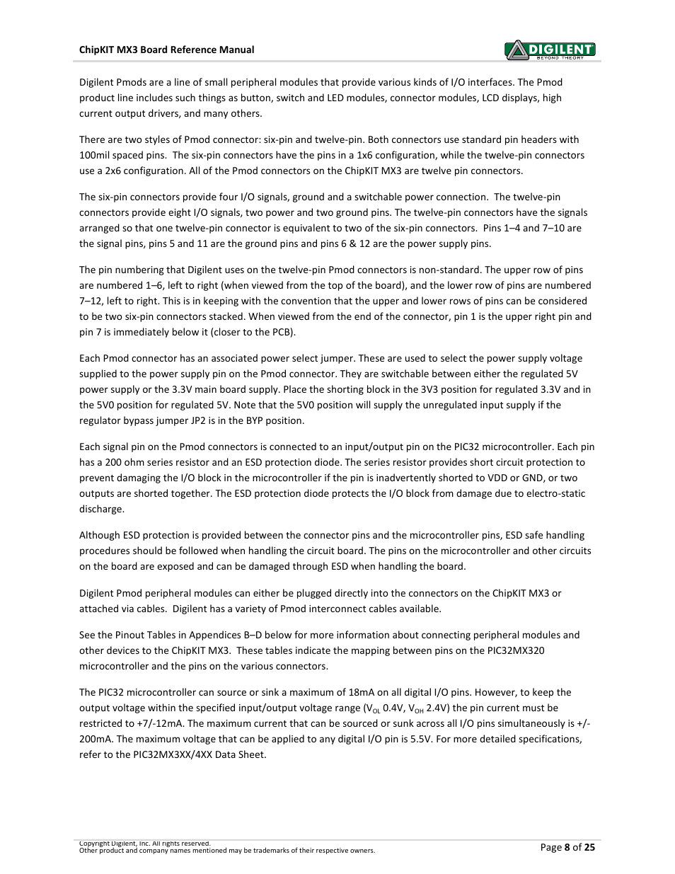 Digilent 410-297P-KIT User Manual | Page 8 / 25