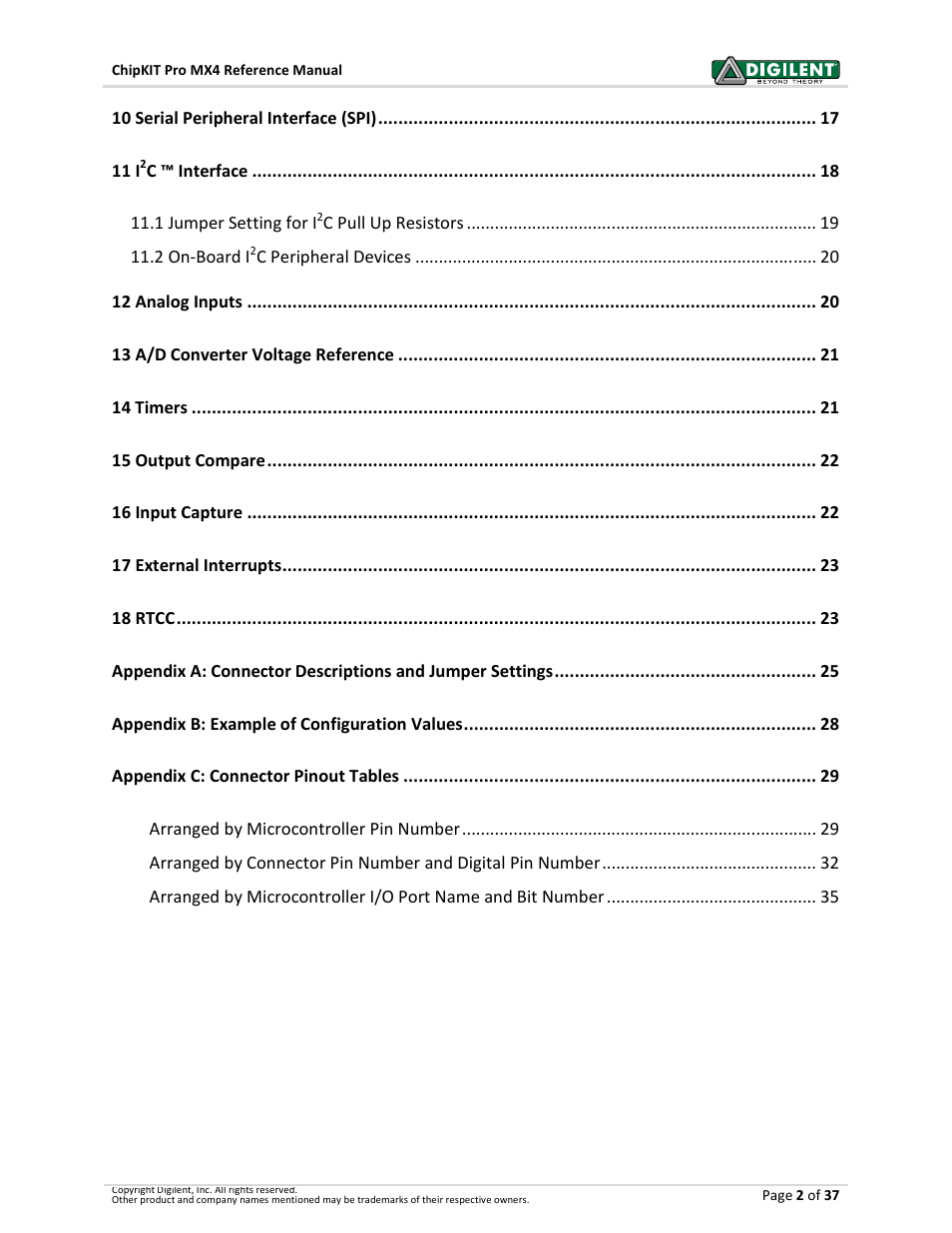 Digilent 410-295P-KIT User Manual | Page 2 / 37