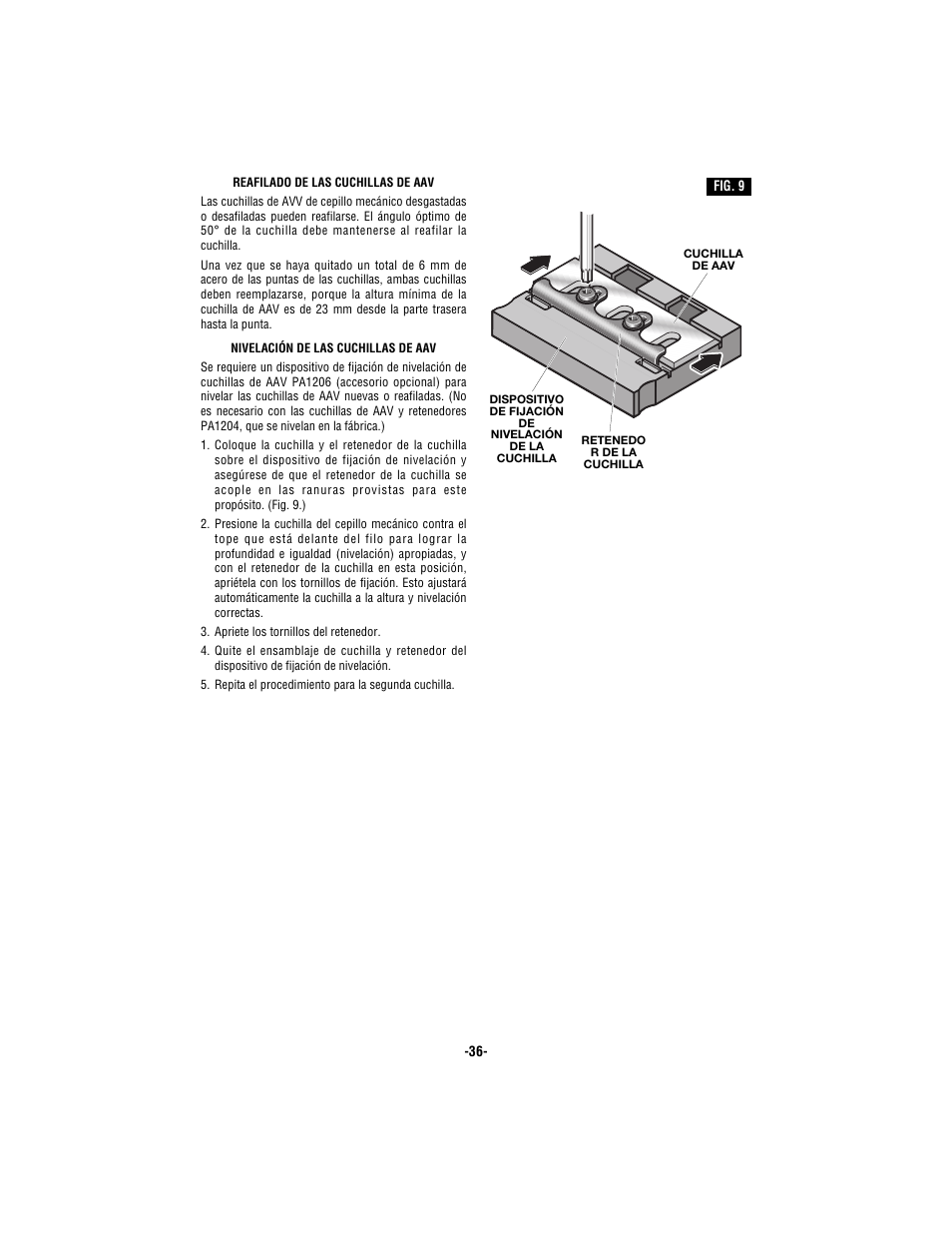 Bosch 1594 User Manual | Page 36 / 44