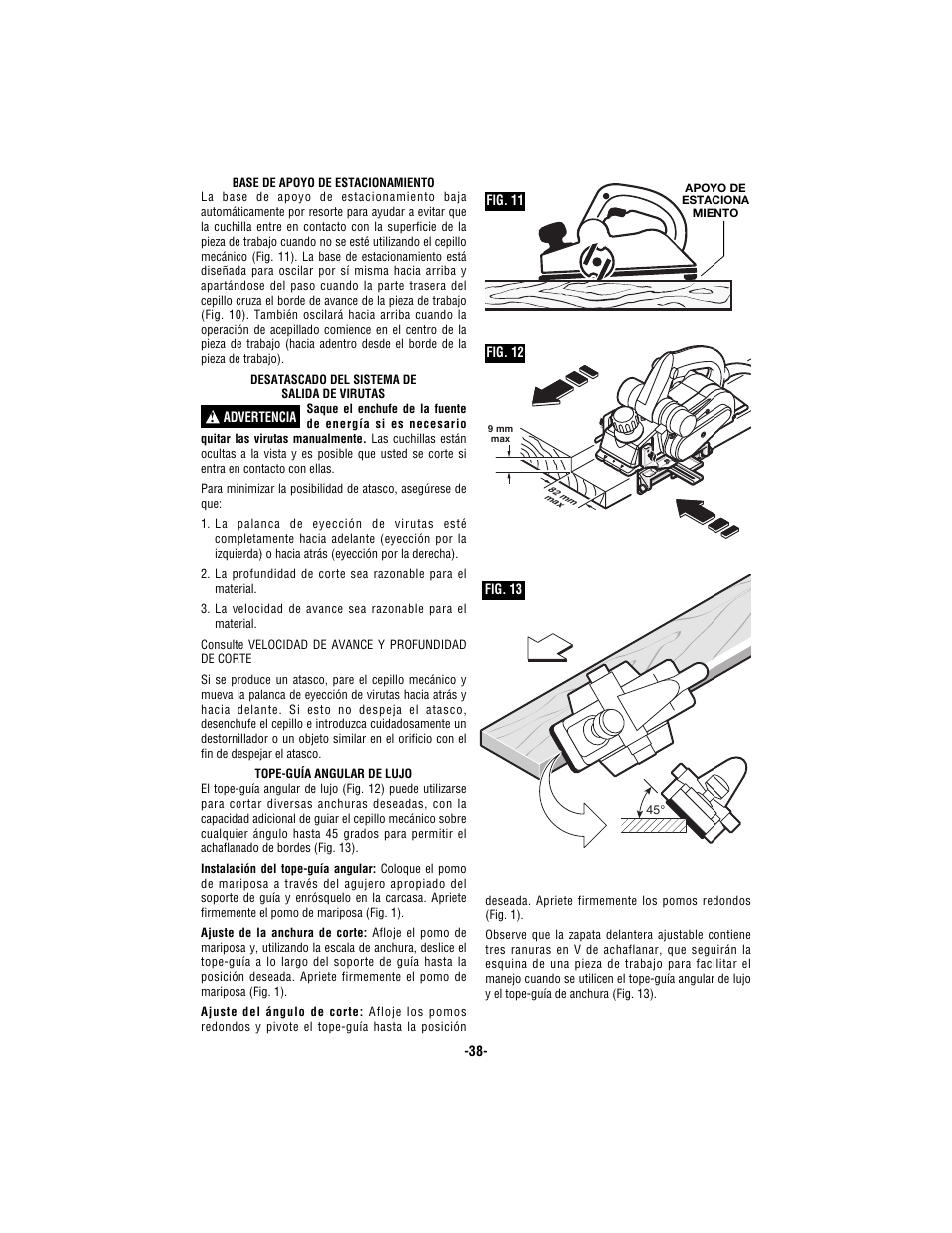 Bosch 1594 User Manual | Page 38 / 44