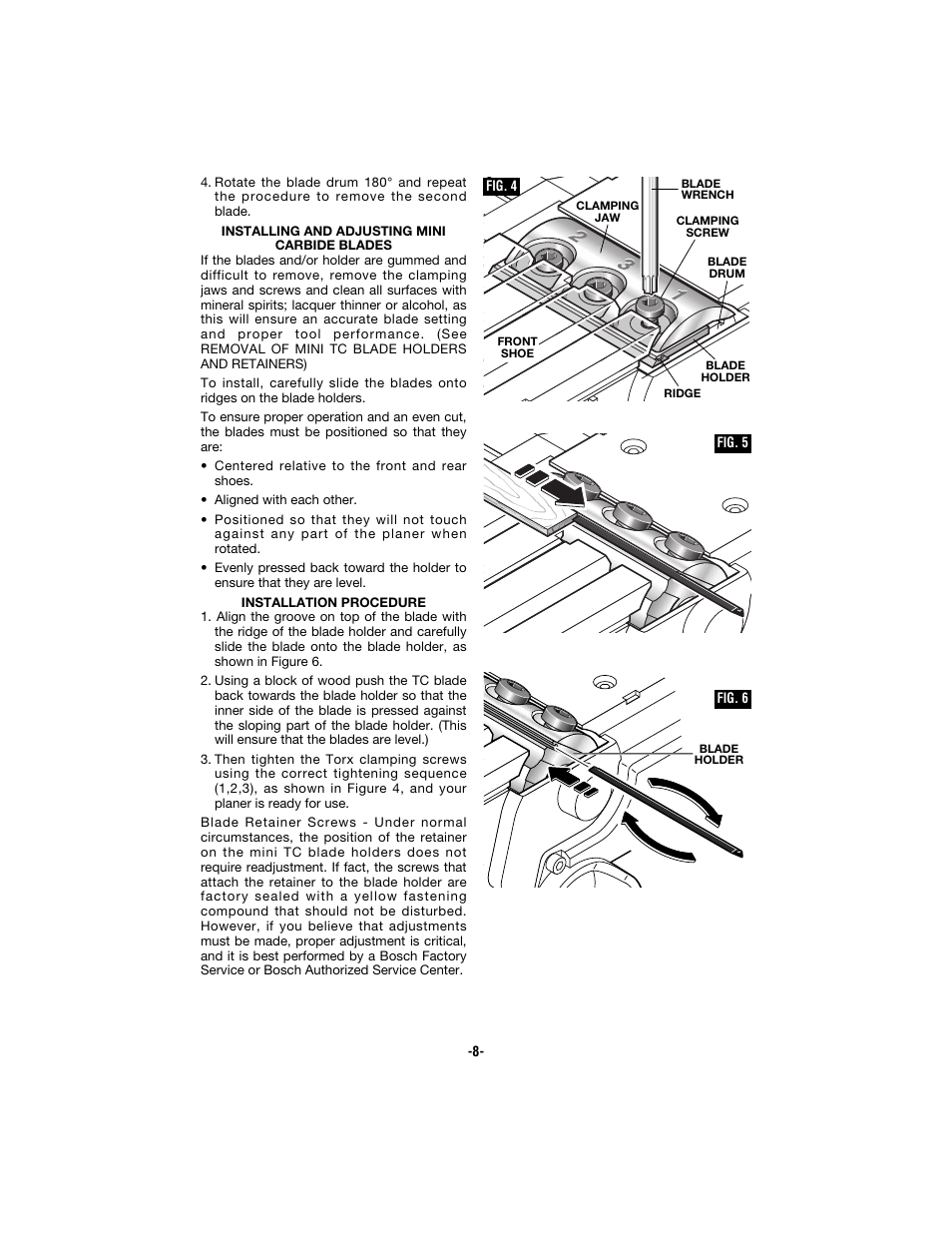 Bosch 1594 User Manual | Page 8 / 44