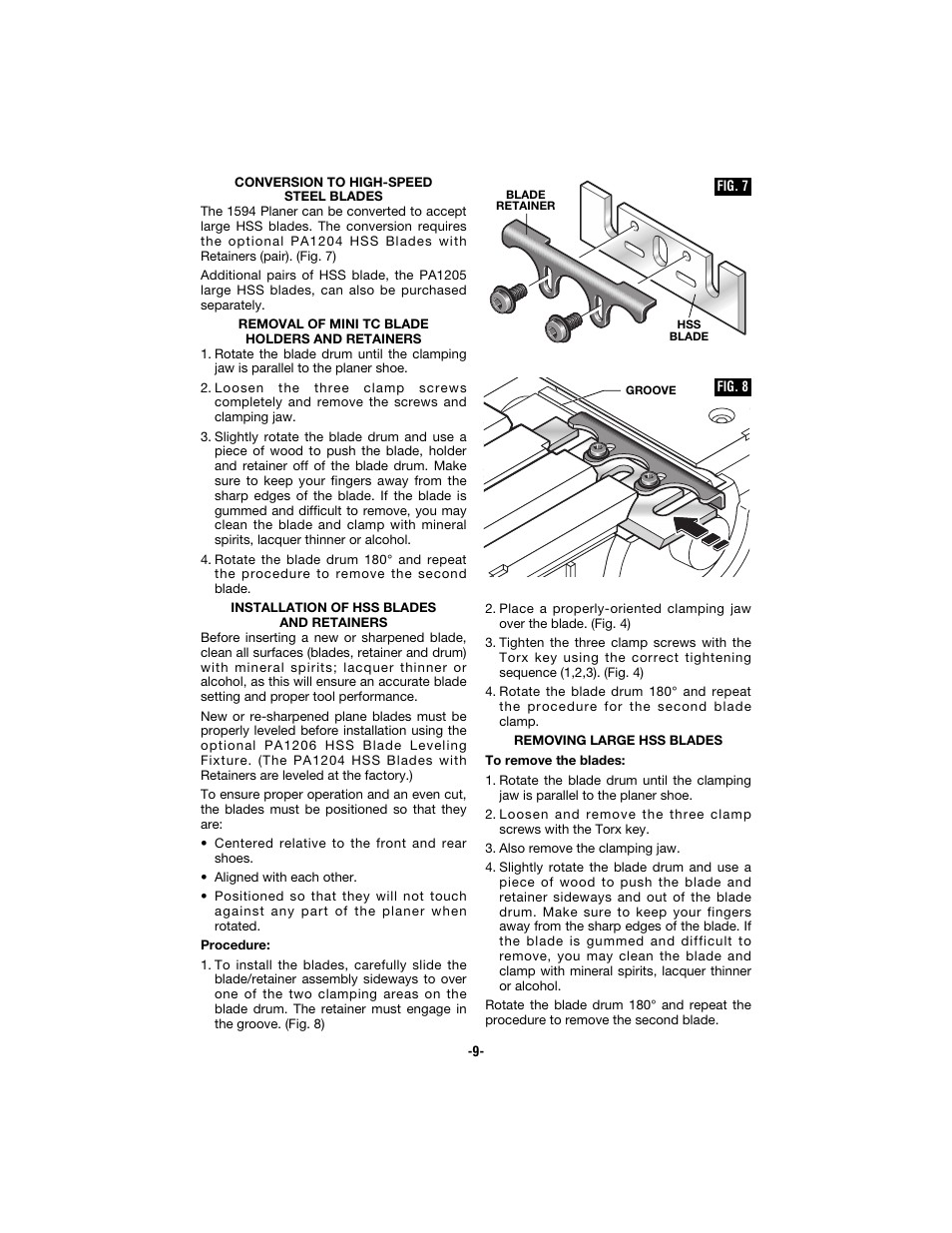 Bosch 1594 User Manual | Page 9 / 44